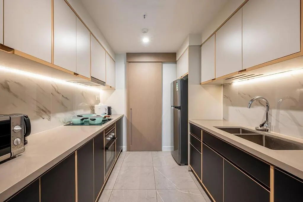 Modern 3Br Panoramic City Views Ho Chi Minh City Apartment