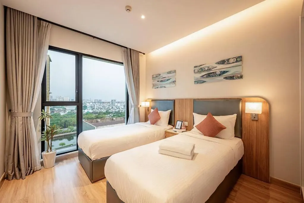 Modern 3Br Panoramic City Views Ho Chi Minh City Apartment