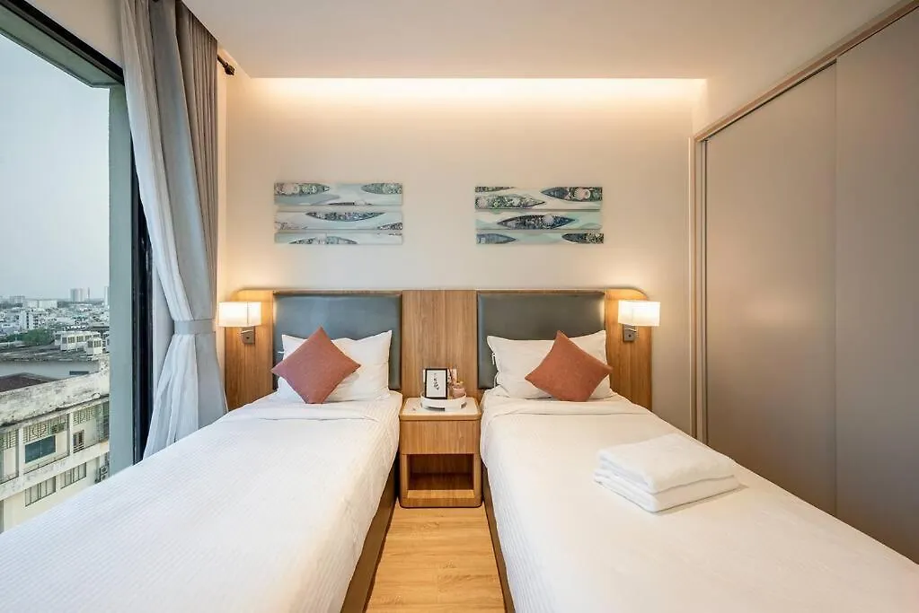 Modern 3Br Panoramic City Views 胡志明市