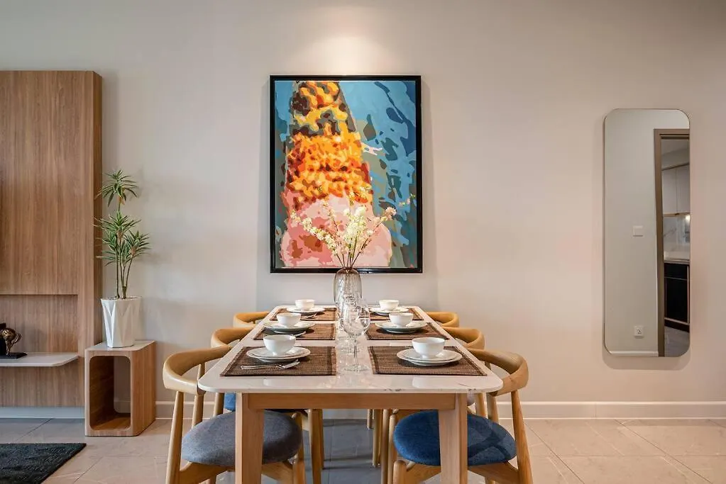 公寓 Modern 3Br Panoramic City Views 胡志明市