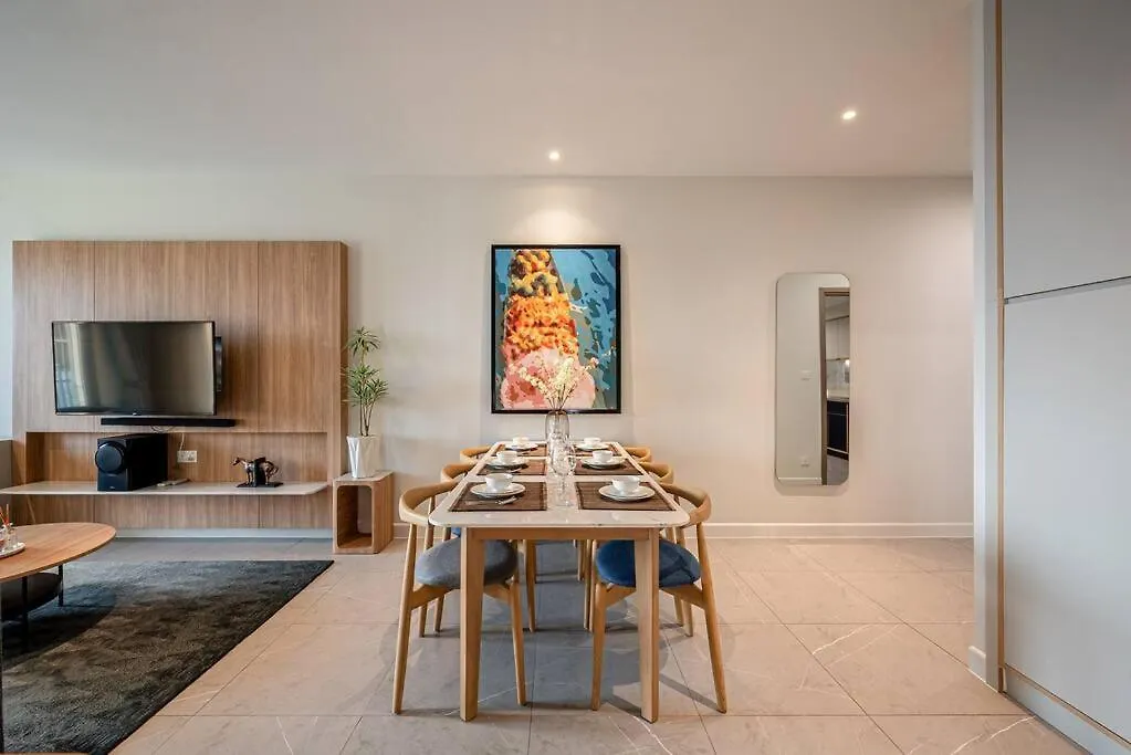 公寓 Modern 3Br Panoramic City Views 胡志明市