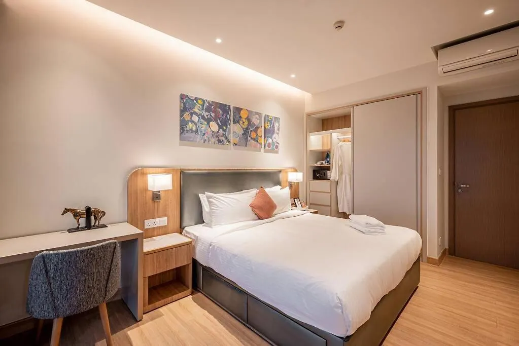 公寓 Modern 3Br Panoramic City Views 胡志明市 越南